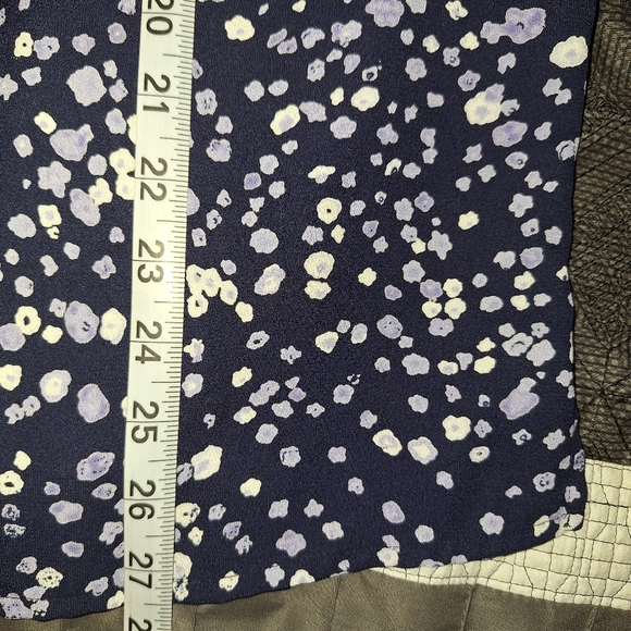 Pendleton Women's Blouse Vintage Blue Floral Long Sleeve Button Down  Plus 20W - Picture 9 of 9